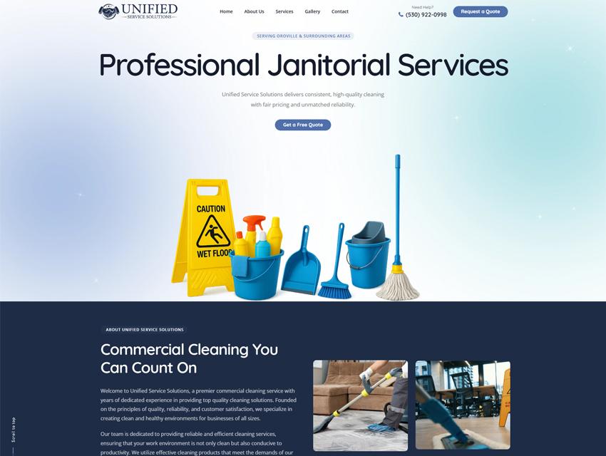 Unified Service Solutions Website